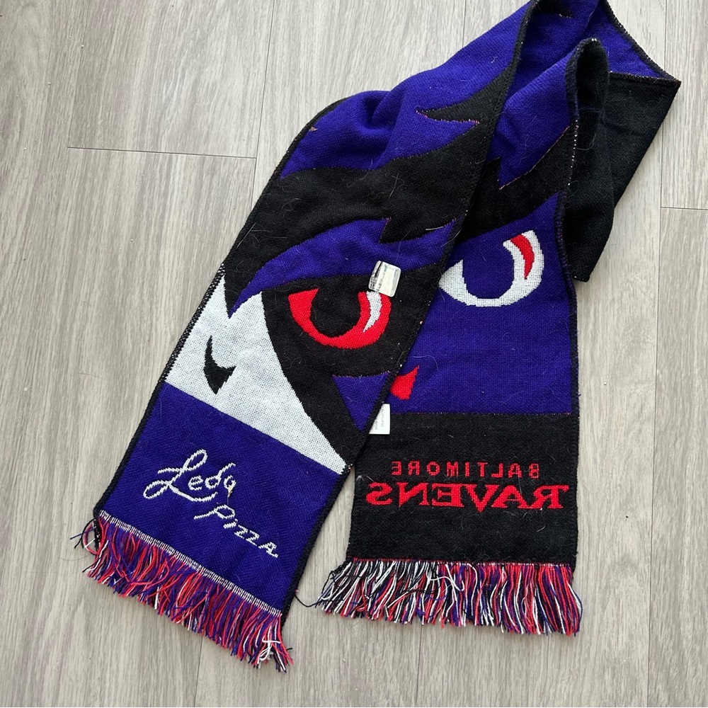 Baltimore Ravens Knit Scarf